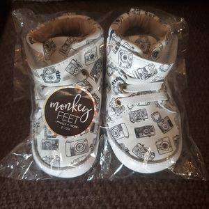 Monkey Feet High Tops with Cameras.